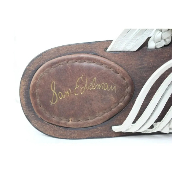 Sam Edelman ladies white flip flop size 9.5 - Picture 9 of 10